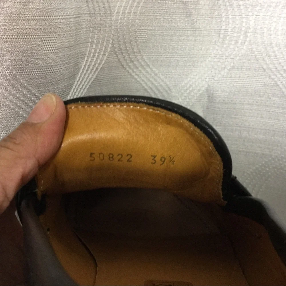 Gucci Black Leather Horsebit Loafers - Men's Dress Slip-Ons